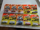 VINTAGE LOT Of 10 MATCHBOX CARS TRUCKS  NEW IN PACKAGE. A8 19