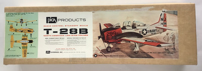 Pica Products Kit RC-2 T-28B Low Wing Navy Trainer 65'' R/C Airplane Model MIOB