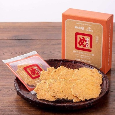 Kuze Fuku MENBEI Mayo Rice Crackers Mentai Spicy Crispy Snack FUKUTARO 1 Box