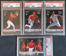 PSA 10 Shohei Ohtani 2018 Topps Now Moment of the year set of 4 Angels