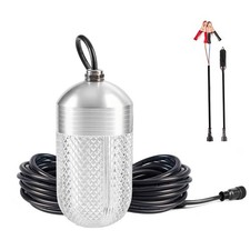 Luckerain Underwater Fishing Light 70W 12V Green Light for Fishing IP68 Water...