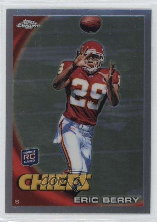 2010 Topps Chrome Refractor Eric Berry #C195 4f5