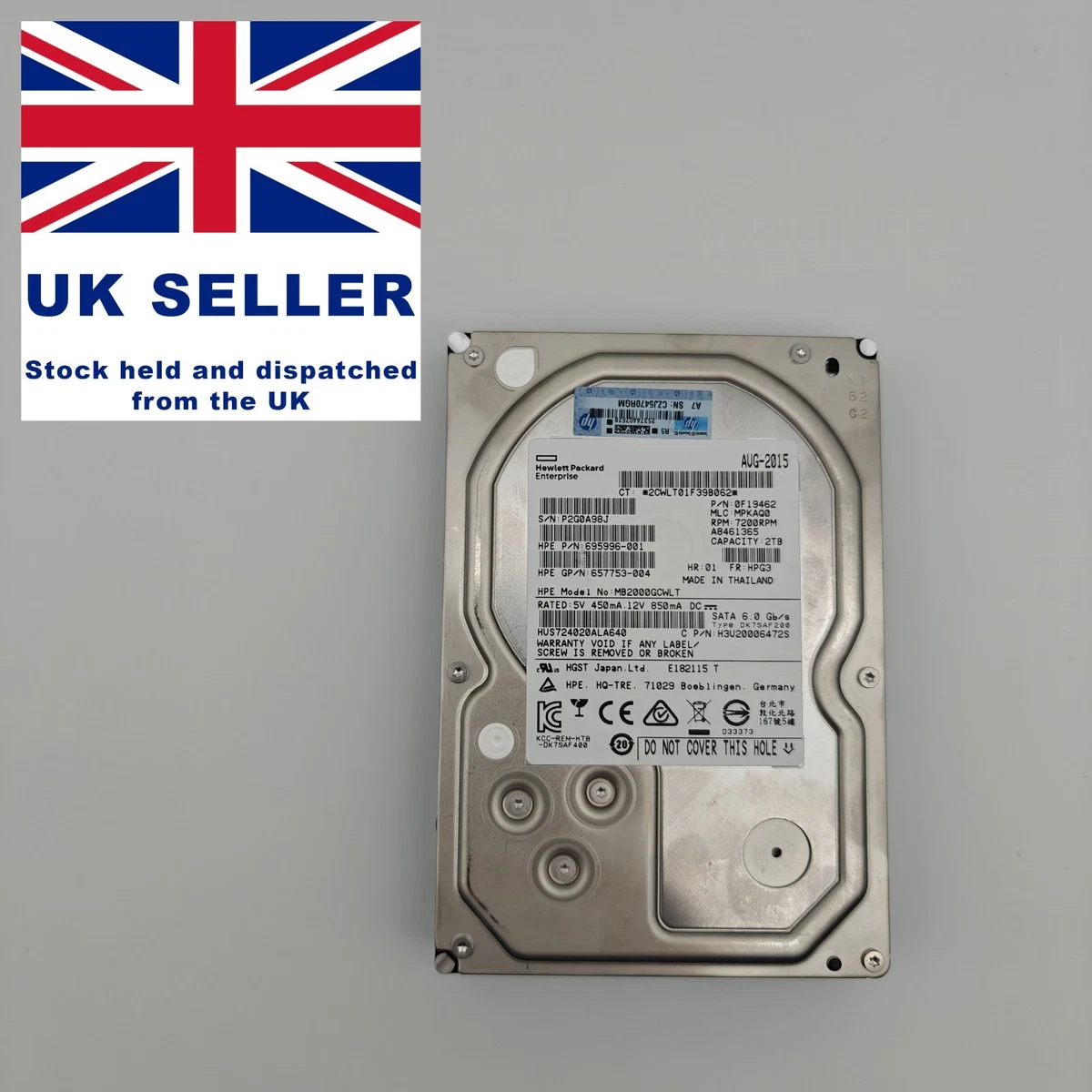 3 5 Sata Hdd 2tb for sale | eBay UK