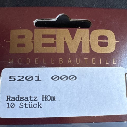BEMO 5201 000 - Juego de ruedas de disco 8,6 mm - VPE = 10 unidades | Condition: Neu
