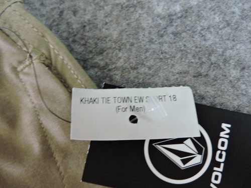 Volcom Mens Large Tie Town EW Drawstring True To This Stretch Shorts NEW - Picture 9 of 12