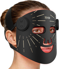 Red Light Therapy for Face,4 Modes Portable LED Face Mask, Red and 850Nm Infrare