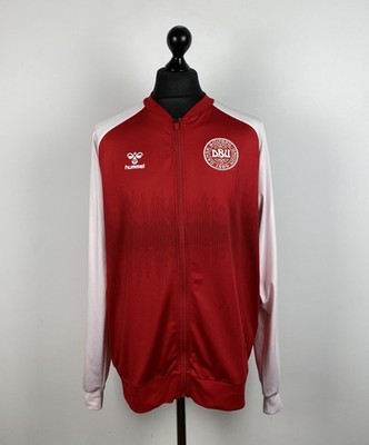 Dänemark Nationalmannschaft Fußball Trainingsjacke 2022 Hummel Gr. XL