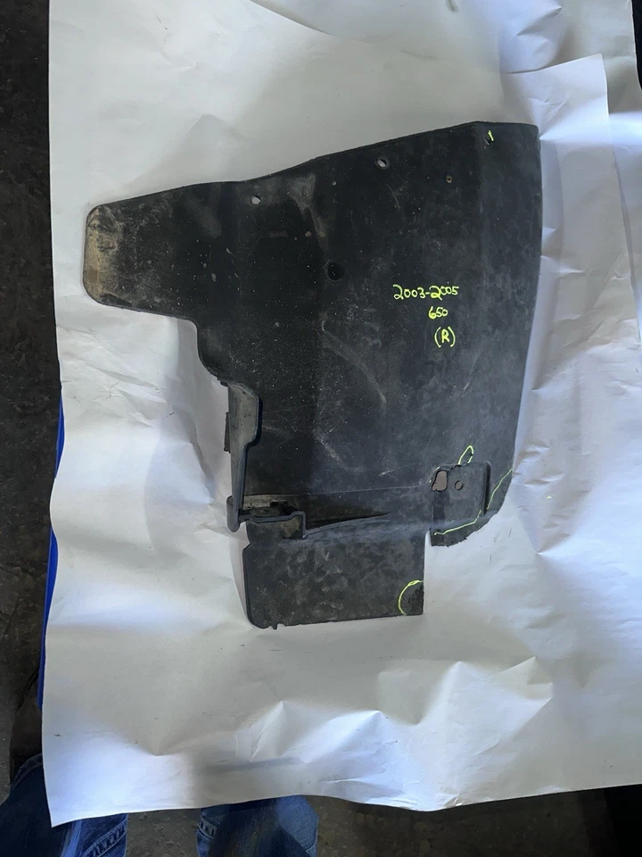 NUEVO OEM HONDA RINCON 650 680 GUARDABARROS DELANTERO DERECHO GUARDABARROS LATERAL GUARDABARROS EXTENSIÓN ALETA Foto 4 de 4