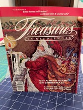 Better Homes  Gardens Magazine Treasures in Needlework Summer 1992 Cross Stitch