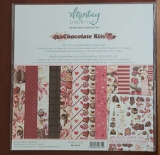 Mintay Papers - Chocolate Kiss 12X12 Paper set