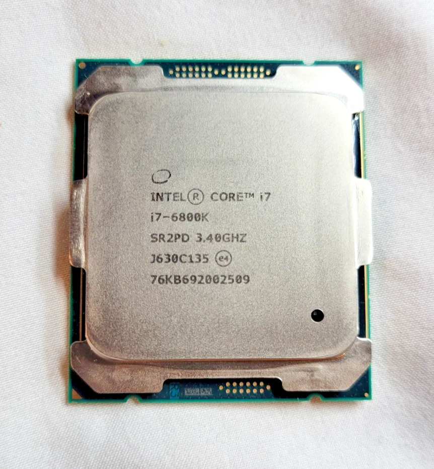 Intel Core i7-6800K Processor Model Computer Processors (CPUs) for