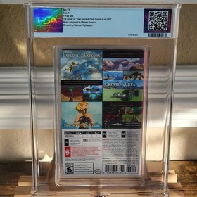 Zelda Tears of the Kingdom Nintendo Switch PSA 9.8 A++ 1st Print CGC VGA WATA