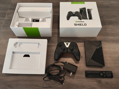 NVIDIA Shield 2017 (P2897) 4K Streaming Media Player 16G Android TV Complete Set