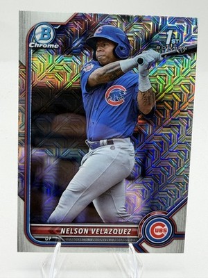 2022 Bowman Chrome - Prospects Nelson Velazquez #BCP-194 Mojo Refractor (RC)
