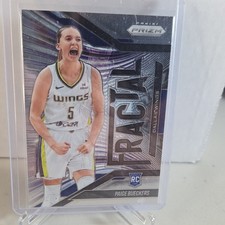 Panini 2025 Prizm WNBA Paige Bueckers Dallas Wings #13 Fractal Rookie Insert