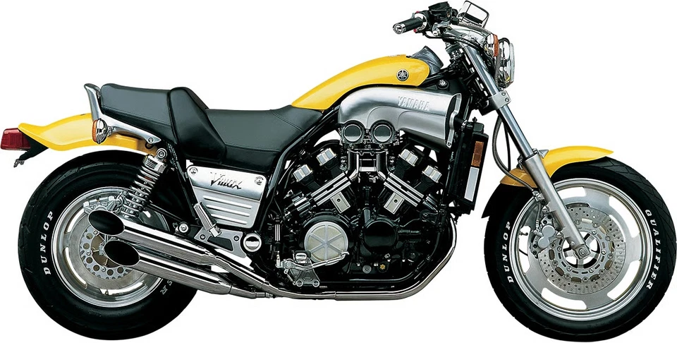 Silenciadores Cobra Slashcut sin cordones 4:4 para Yamaha VMX1200 VMAX 85-86/88-07 2168SC Foto 2 de 4