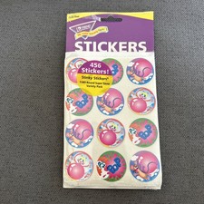Vintage 1999 Trend Scratch Sniff STINKY STICKERS New T-089 Super Saver Variety