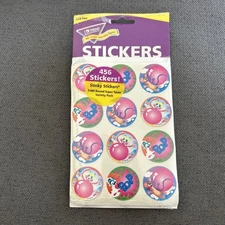Vintage 1999 Trend Scratch Sniff STINKY STICKERS New T-089 Super Saver Variety