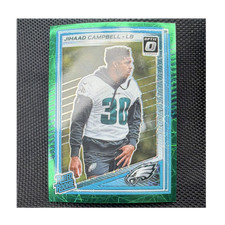 Panini 2025 Donruss Optic Rated Rookie Jihaad Campbell #266 Eagles