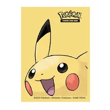 Ultra Pro Pokemon Supplies - Deck Protector Sleeves - PIKACHU [65 Sleeves] - New