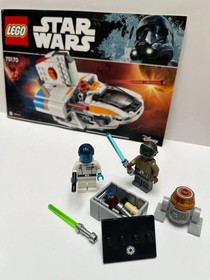 Lego The Phantom 75170 Star Wars Rebels Admiral Thrawn 100% Complete Set Kannan