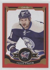 2015-16 O-Pee-Chee Red Border Fedor Tyutin #446 0a4