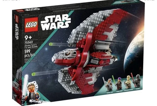 LEGO Star Wars Ahsoka Tano's T-6 Jedi Shuttle #75362 Set - BRAND NEW