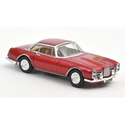 Facel Vega Ii 1961 Red Metallic 1:87 Norev Auto Stradali -D- Neues Modell-image
