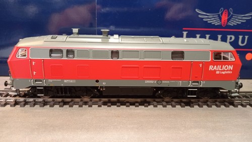 Liliput 132003 V160 225 032 DB Logistics Railion sehr guter Zustand in OVP | Zustand: Gebraucht
