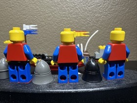 Vtg. LEGO Legoland Viking Voyager 6049 100% Complete w/ Minifigs Instruction A3