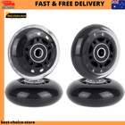 64Mm Inline Skate Wheels 82A W/Bearings ABEC-9 for Rollerblade, Pelican Storm Ca