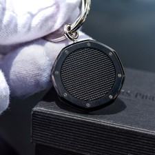 Audemars Piguet Royal Oak Key Chain Ring Boutique VIP Gift BNIB RARE Black PVD