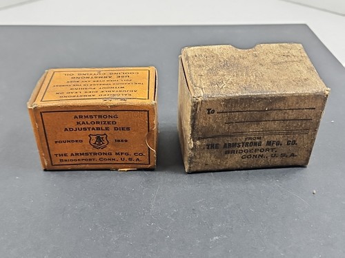 ARMSTRONG No. 2 R US BOLT Kalorized Adjustable Die Lot Bundle Read 3/4, 1/2" - Picture 15 of 18