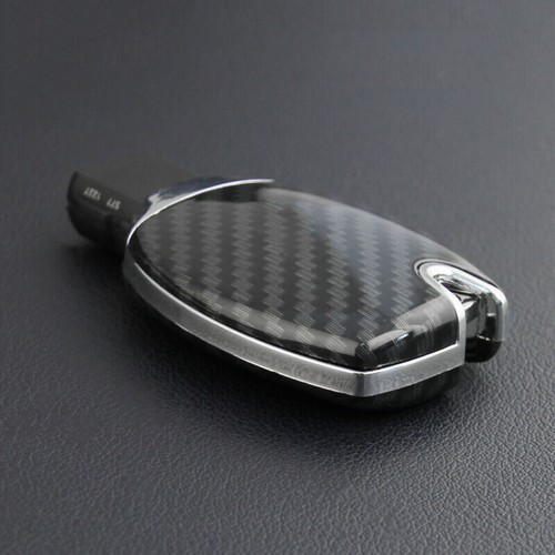 Carbon Fiber Car Key Fob Covers Case For Mercedes W205 W212 X253 W166 X204 X166 - Picture 5 of 6