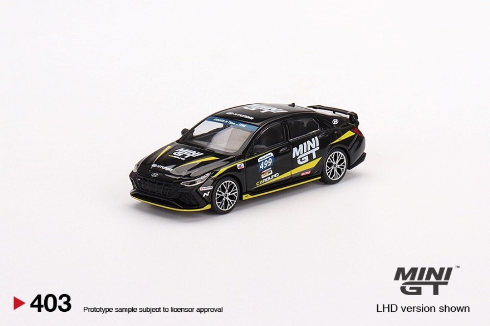 ミニカー MINI GT Hyundai ELANTRA N #499 403 MINI GT HYUNDAI ELANTRA N #499 CAROUND RACING HYUNDAI N