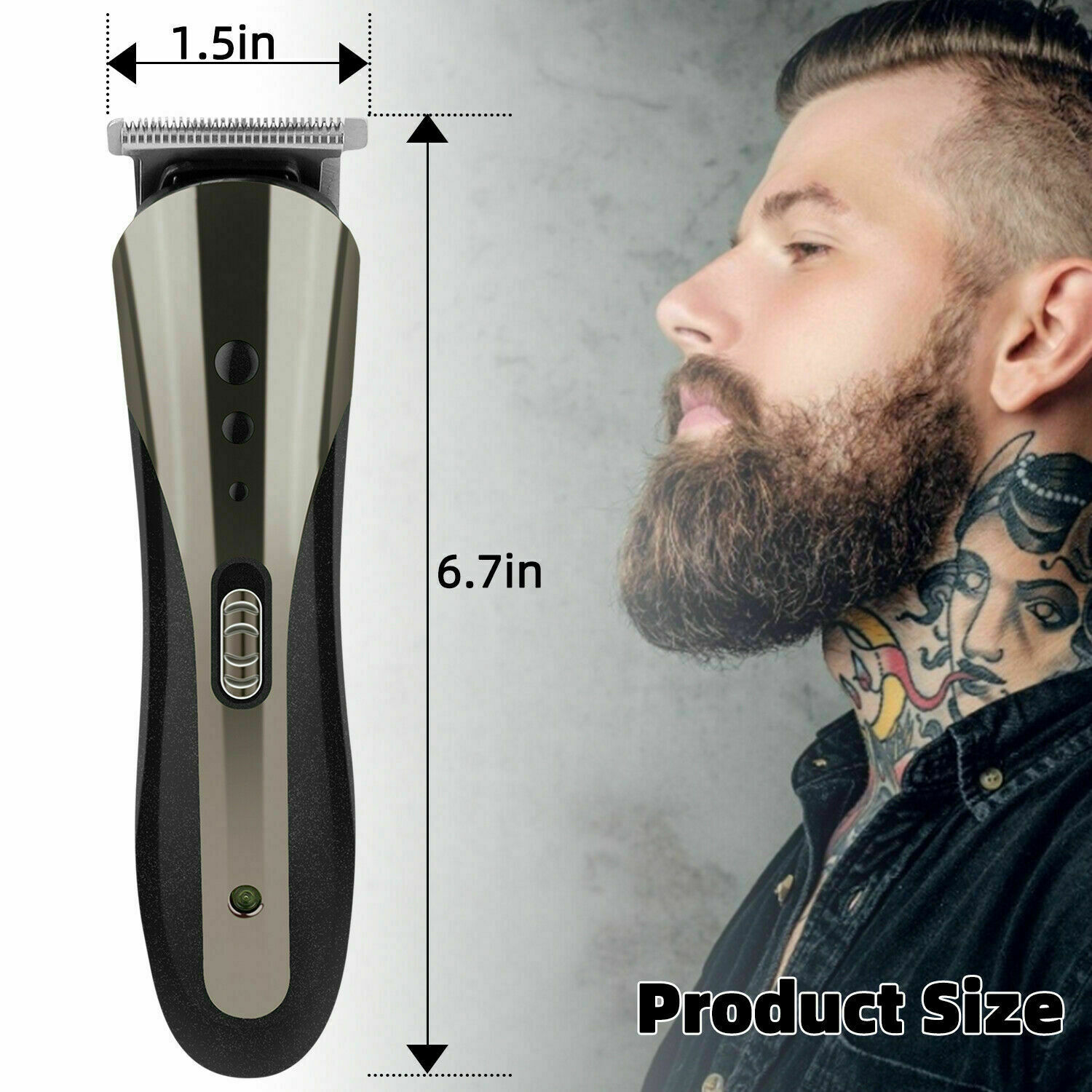 Professional Hair Clippers Trimmer Shaving Machine Beard Cutting Cordless Barber