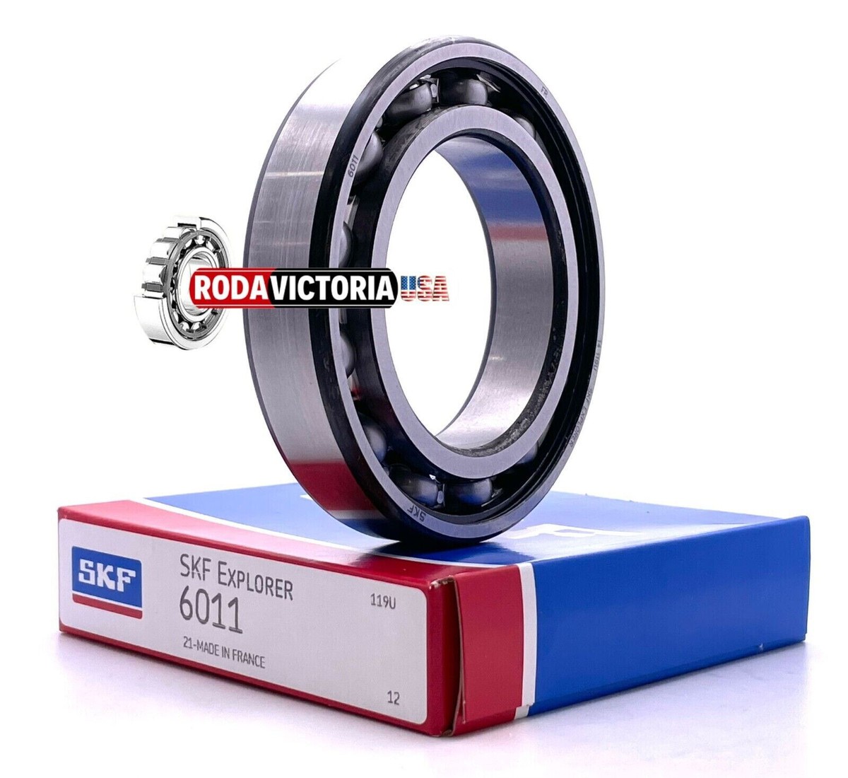 6011 SKF OPEN TYPE, NO SEALS Deep Groove Bearing - 55 x 90 x 18mm