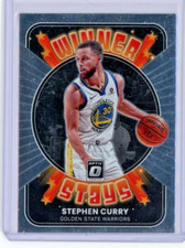 2021-22 Donruss Optic Winner Stays #4 Stephen Curry - Golden State Warriors MINT