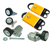 Drive Belt Kit: Tensioners + Idler Pulleys + Belts for VW 2.5L Jetta Golf Rabbit