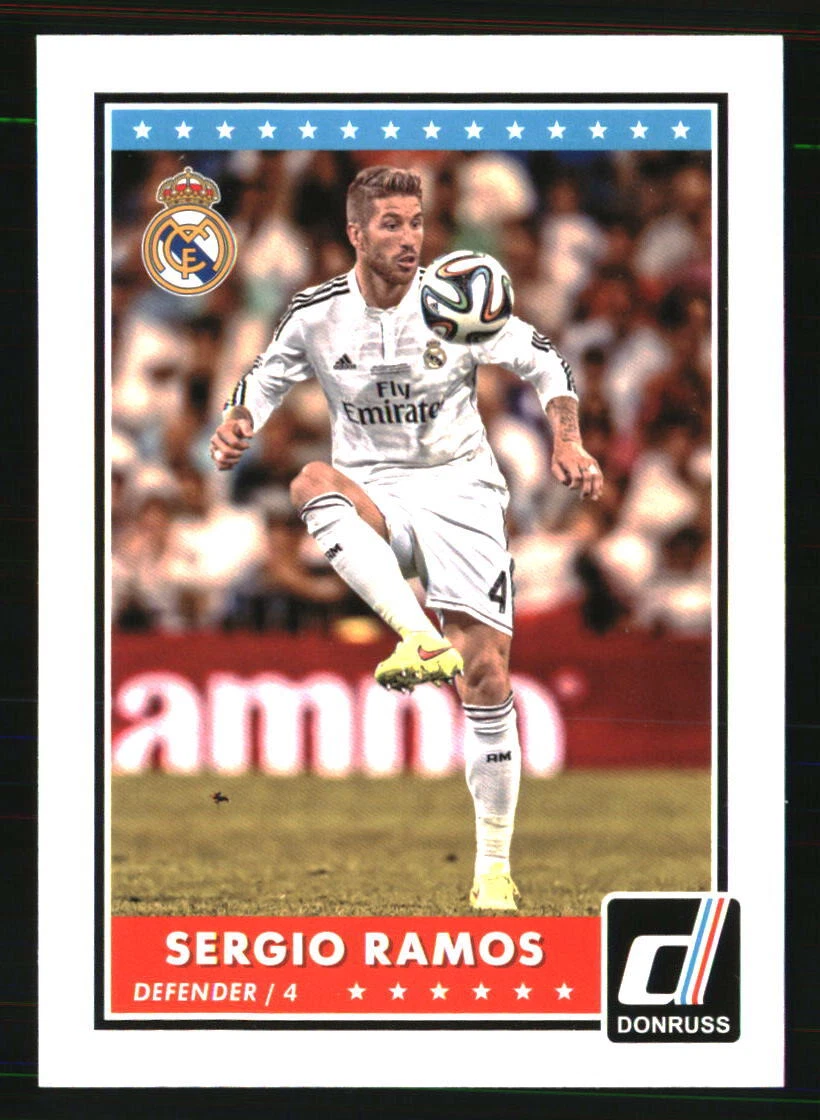 Sergio Ramos trading card