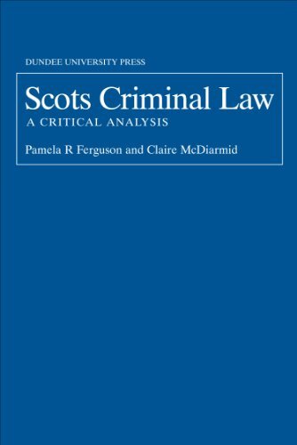 Scots Criminal Law: A Critical Anal... by McDiarmid, Claire Paperback / softback - Picture 1 of 2