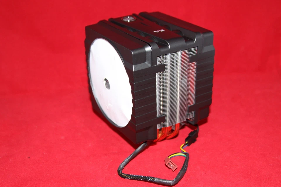 CPU Cooler, Cooler Master V6. With 6 Copper Pipes. Red LED. - Image 2 of 4