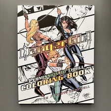 Danger Girl Permission To Thrill Coloring Book IDW J Scott Campbell NEW