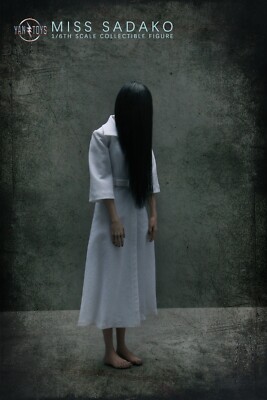 Yantoys Sadako (貞子) 1/6 JR08 tbleague YANTOYS JR08 1/6 Yamamura Sadako Japanese Ghost Action