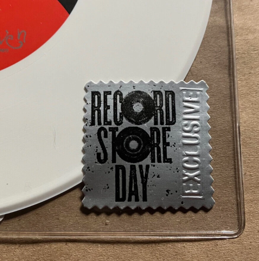 THE CURE / DINOSAUR JR. Just Like Heaven 7” White Vinyl RSD 2014 J Mascis NEW - Image 3 of 4