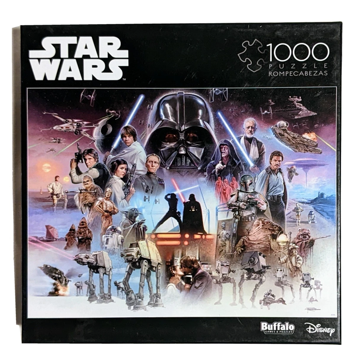Star wars 1000 piece puzzle hotsell