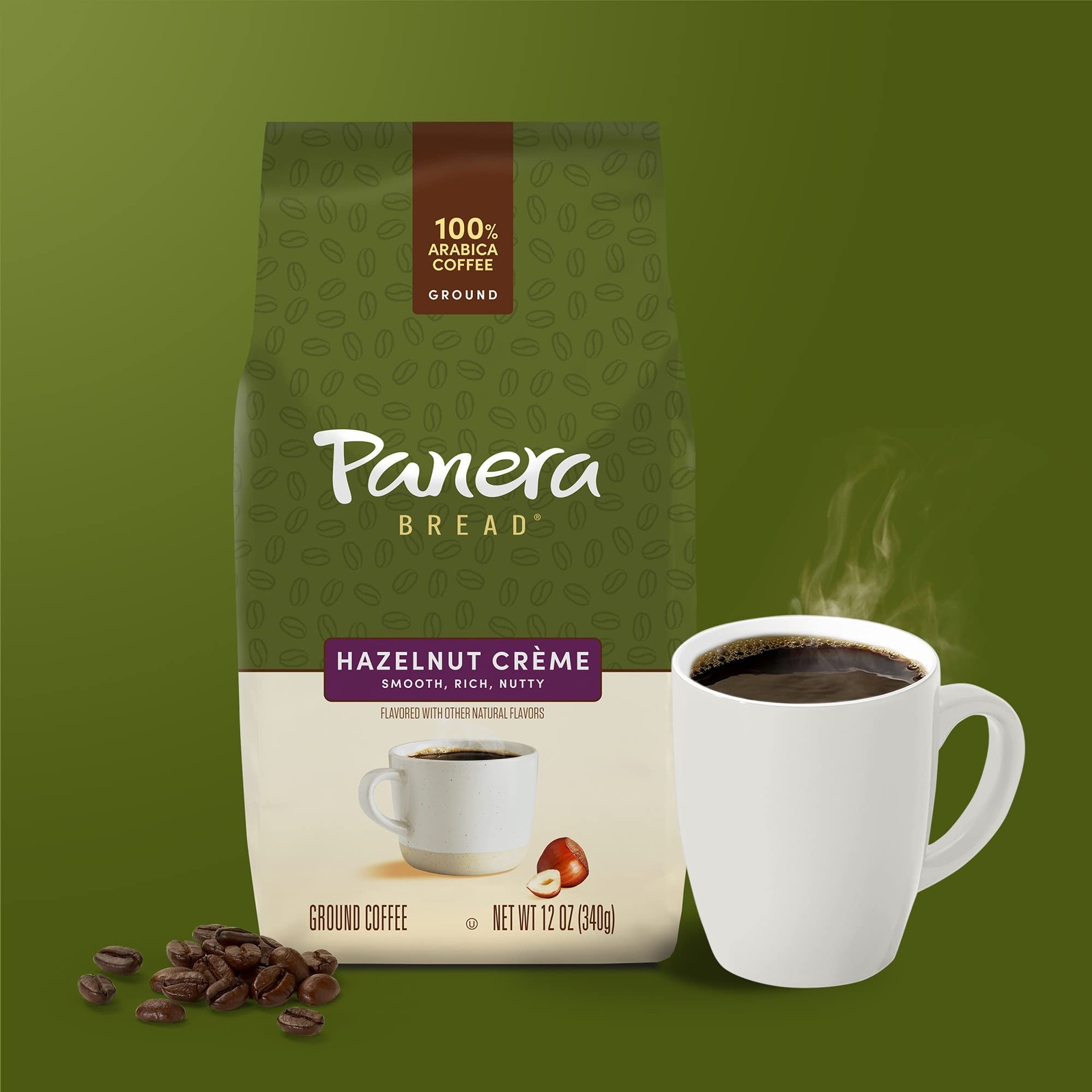 Panera Hazelnut Crème, Ground Coffee, Flavored Coffee, Bagged 12oz. eBay