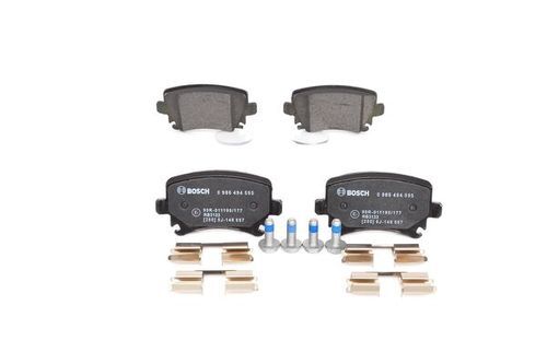 Bosch Bremsscheiben Ø302MM + BremsbelÄGe Hinten FÜR Audi A6 C6 Skoda VW Seat-image