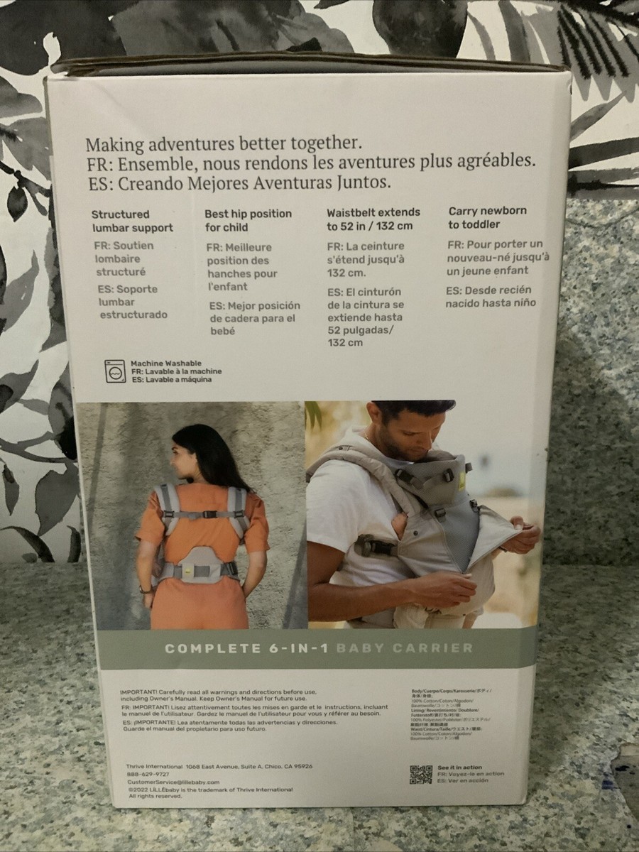 All Seasons Lillebaby In Instructions Carrier Instructions Lille