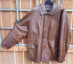 leather timberland jacket